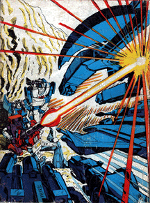 Transformers Comics Magazine #2 Back Cover